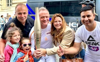 Paris 2024 Torch Relay run into Lille: SSF & ISF joined the spectacular Olympic light journey toward Paris